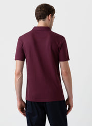 Men's Riviera Polo Shirt in Vino