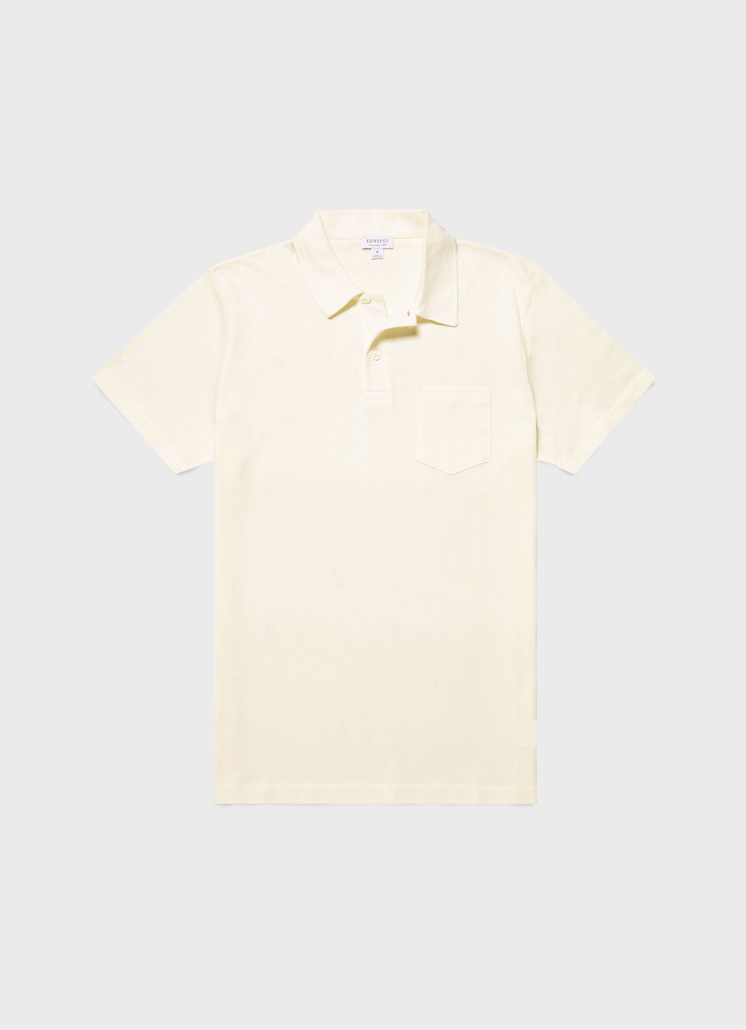 Men's Riviera Polo Shirt in Archive White