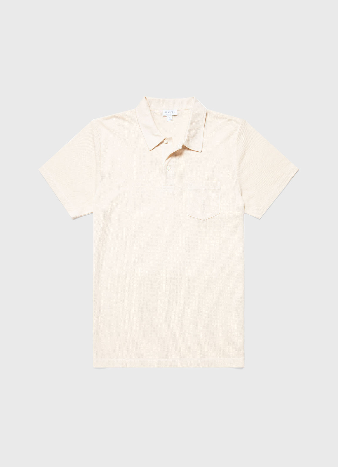 Men's Undyed Riviera Polo Shirt in Undyed