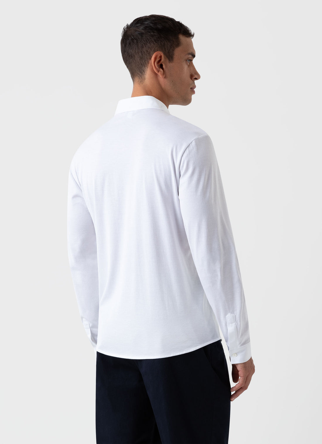 Men's Classic Jersey Shirt in White