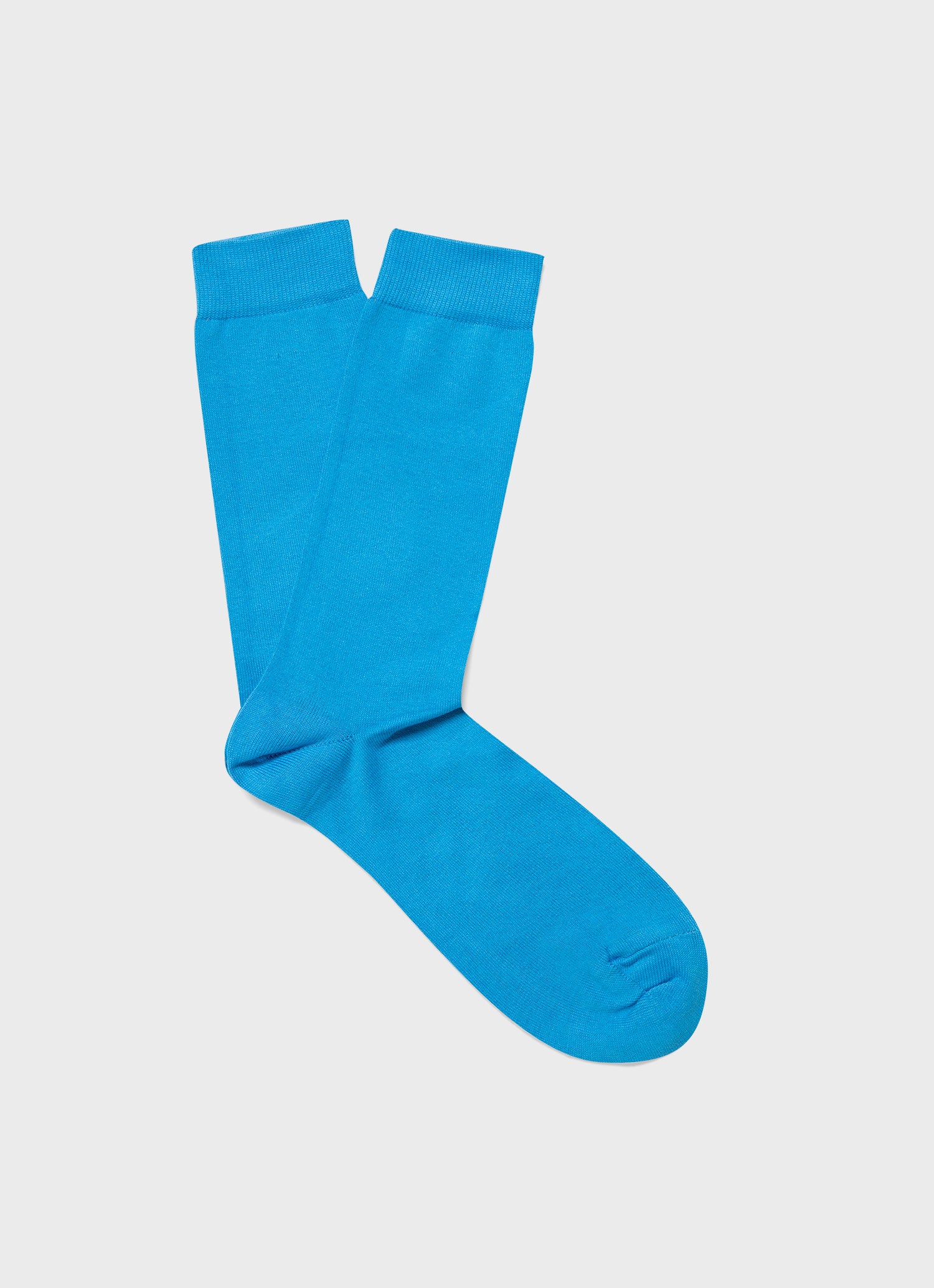 Men's Cotton Sock in Turquoise