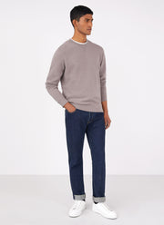 Men's Loopback Sweatshirt in Umber Brown