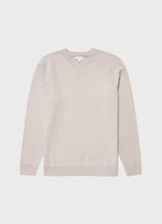 Men's Loopback Sweatshirt in Light Sand