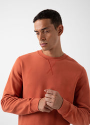 Men's Loopback Sweatshirt in Burnt Sienna