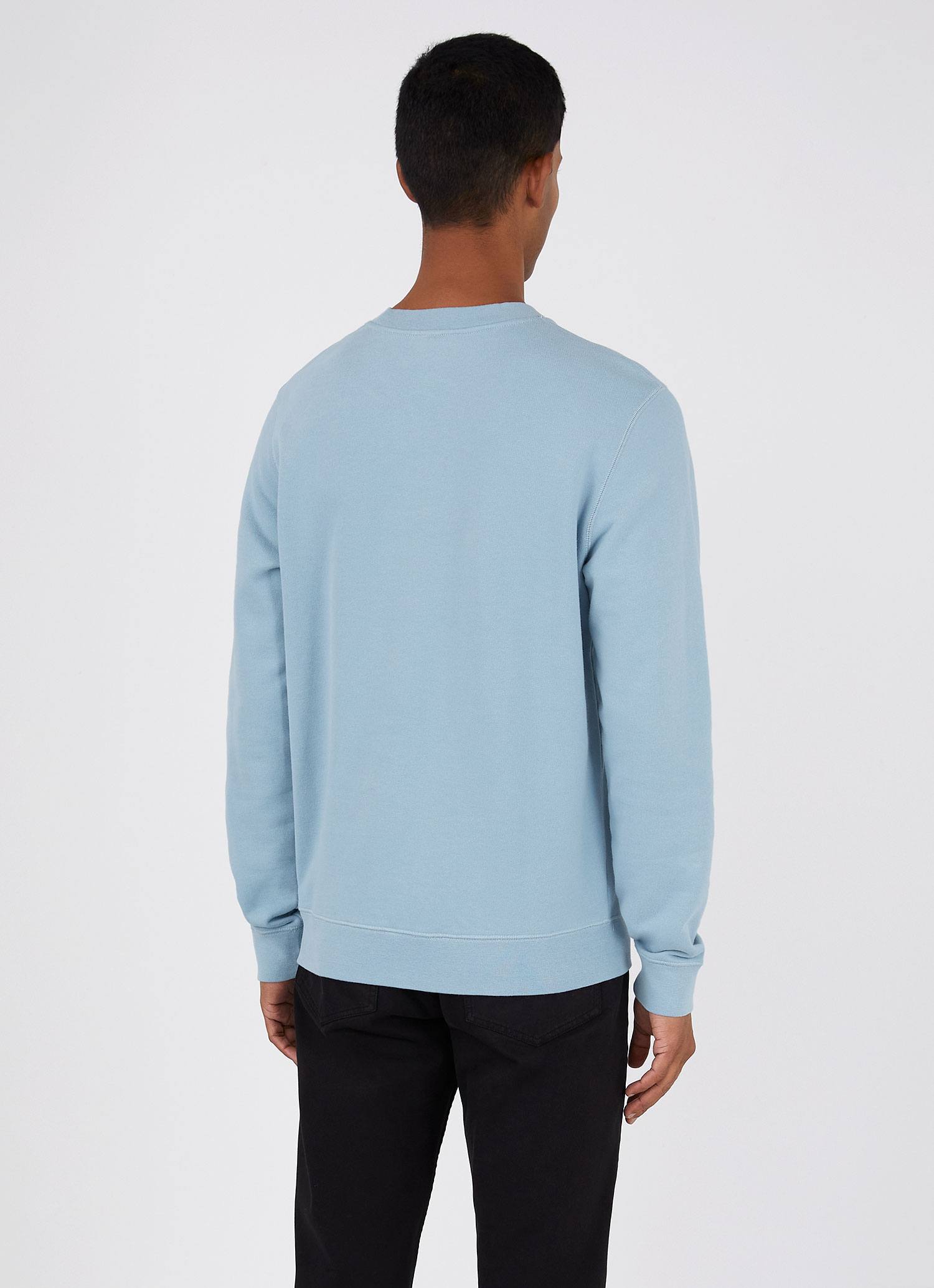Men's Loopback Sweatshirt in Blue Mist