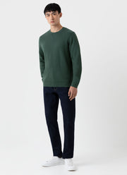 Men's Loopback Sweatshirt in Dark Green