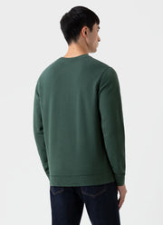 Men's Loopback Sweatshirt in Dark Green