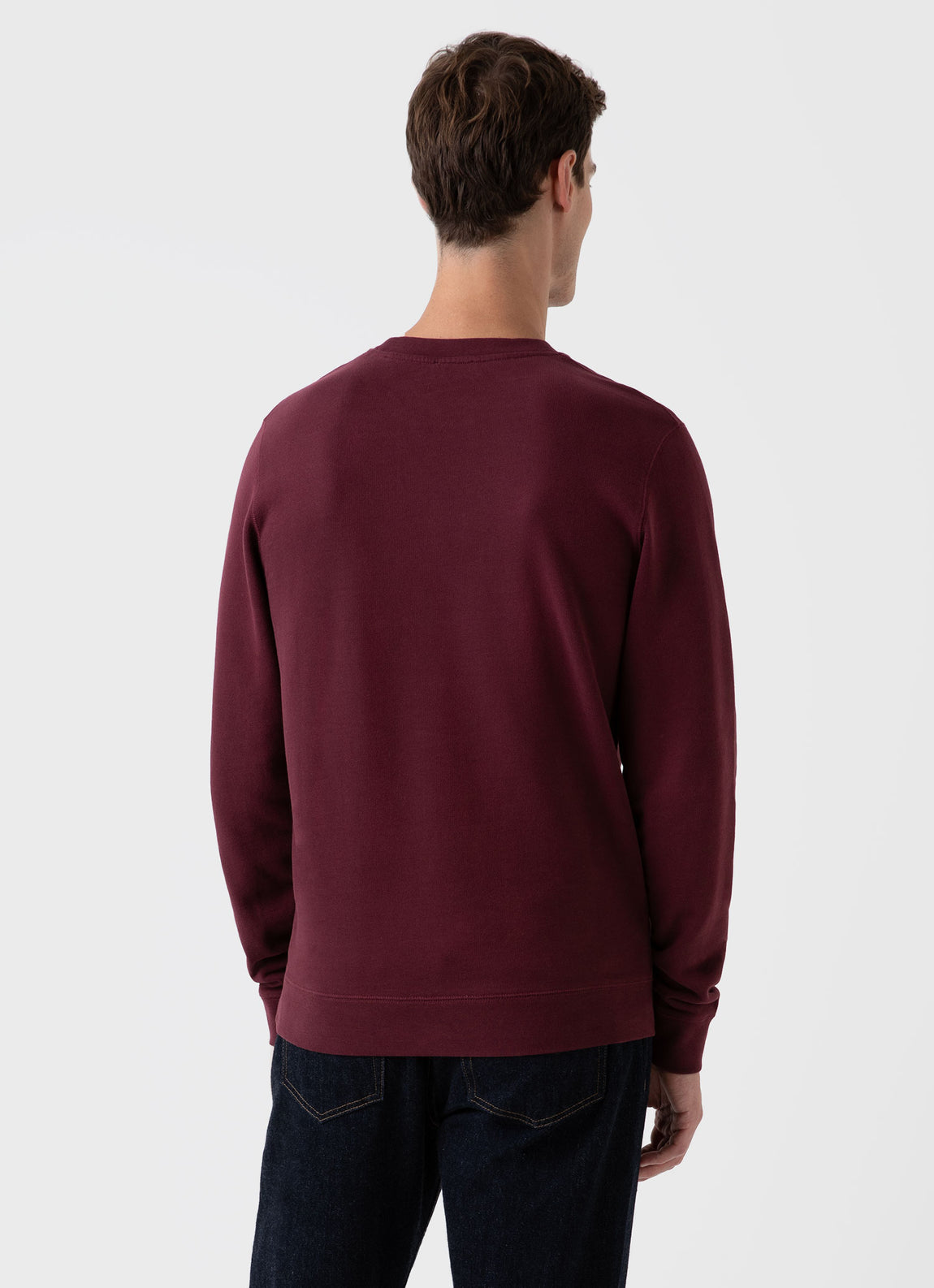 Men's Loopback Sweatshirt in Vino