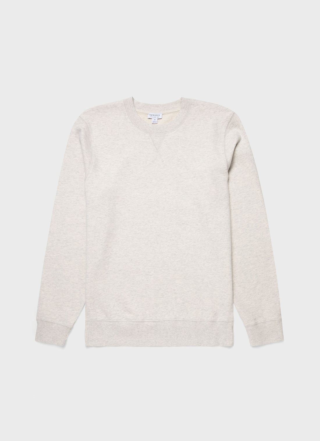 Men's Loopback Sweatshirt in Archive White Melange