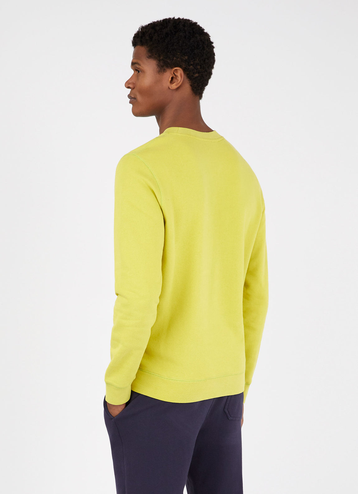 Men's Loopback Sweatshirt in Zest