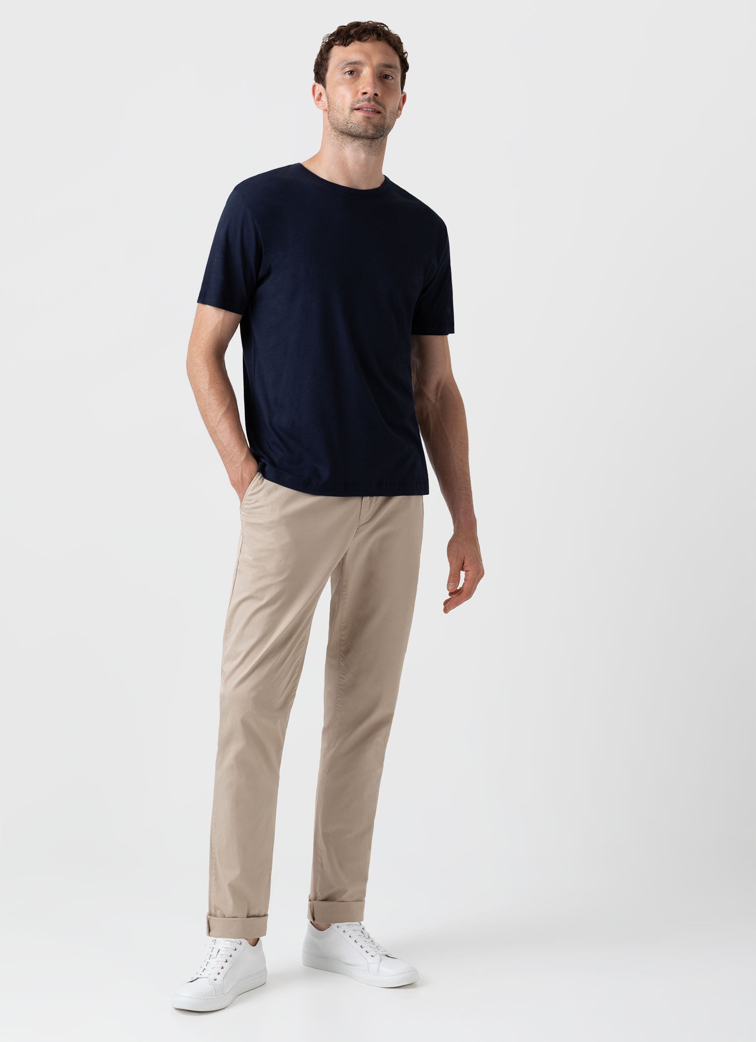 Classic fit chinos sale