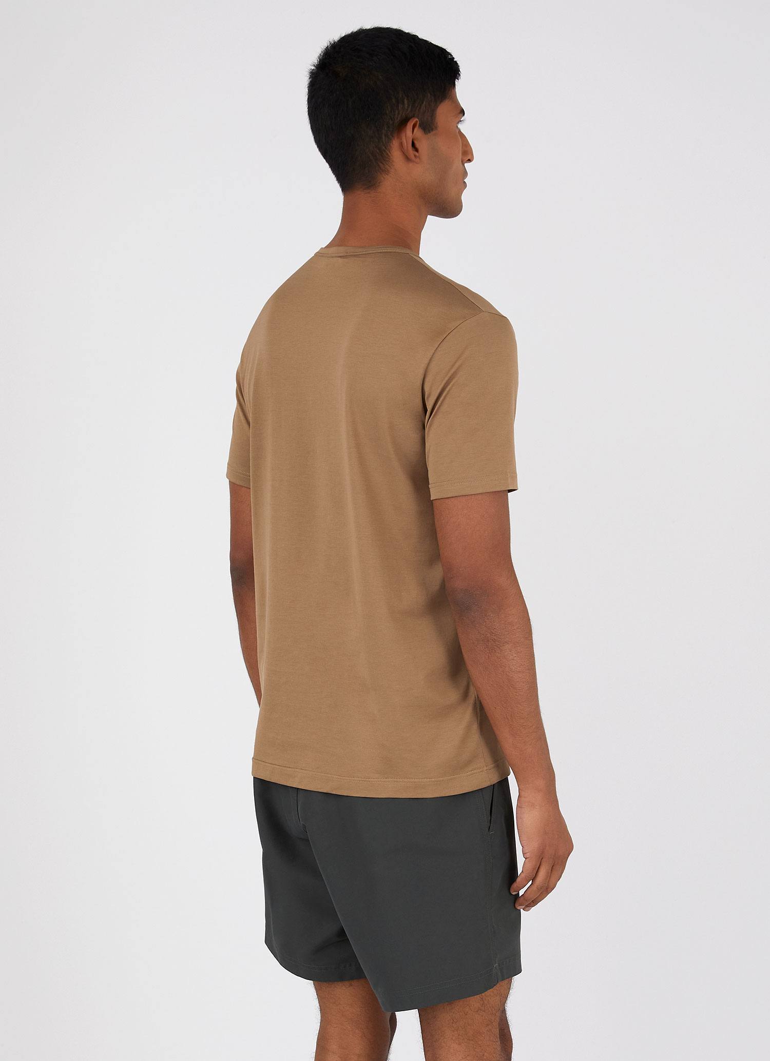 Men's Classic T-shirt in Dark Tan