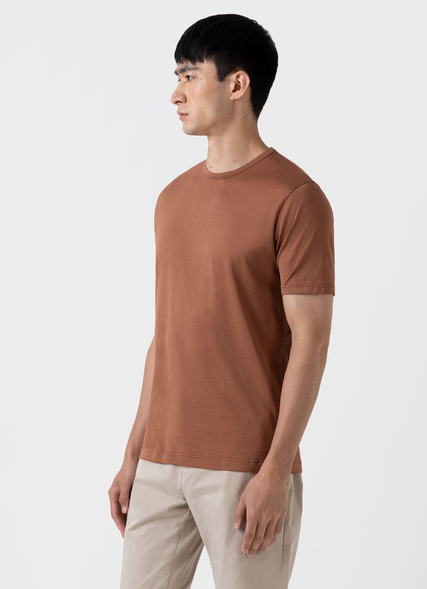 Men's Classic T-shirt in Pecan