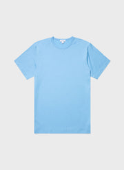 Men's Classic T-shirt in Cyan Blue