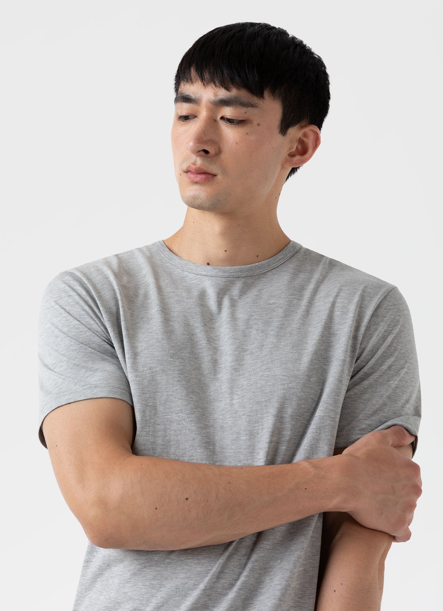 Men's Classic T-shirt in Grey Melange