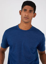 Men's Indigo Dyed Riviera T-shirt in Real Indigo
