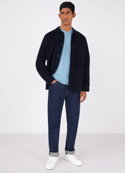 Men's Riviera T-shirt in Storm Blue Melange