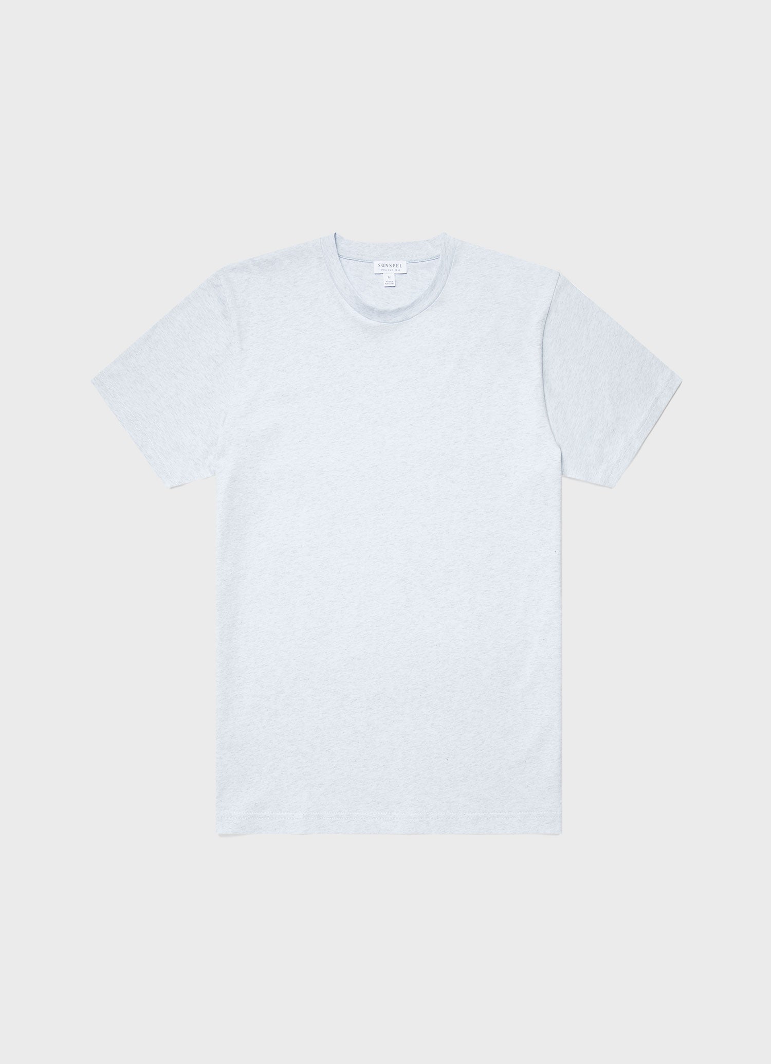 Men's Riviera T-shirt in Pastel Blue Melange