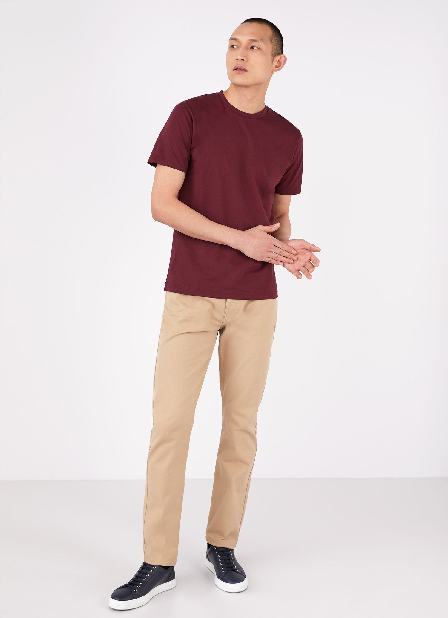 Men's Riviera T-shirt in Port
