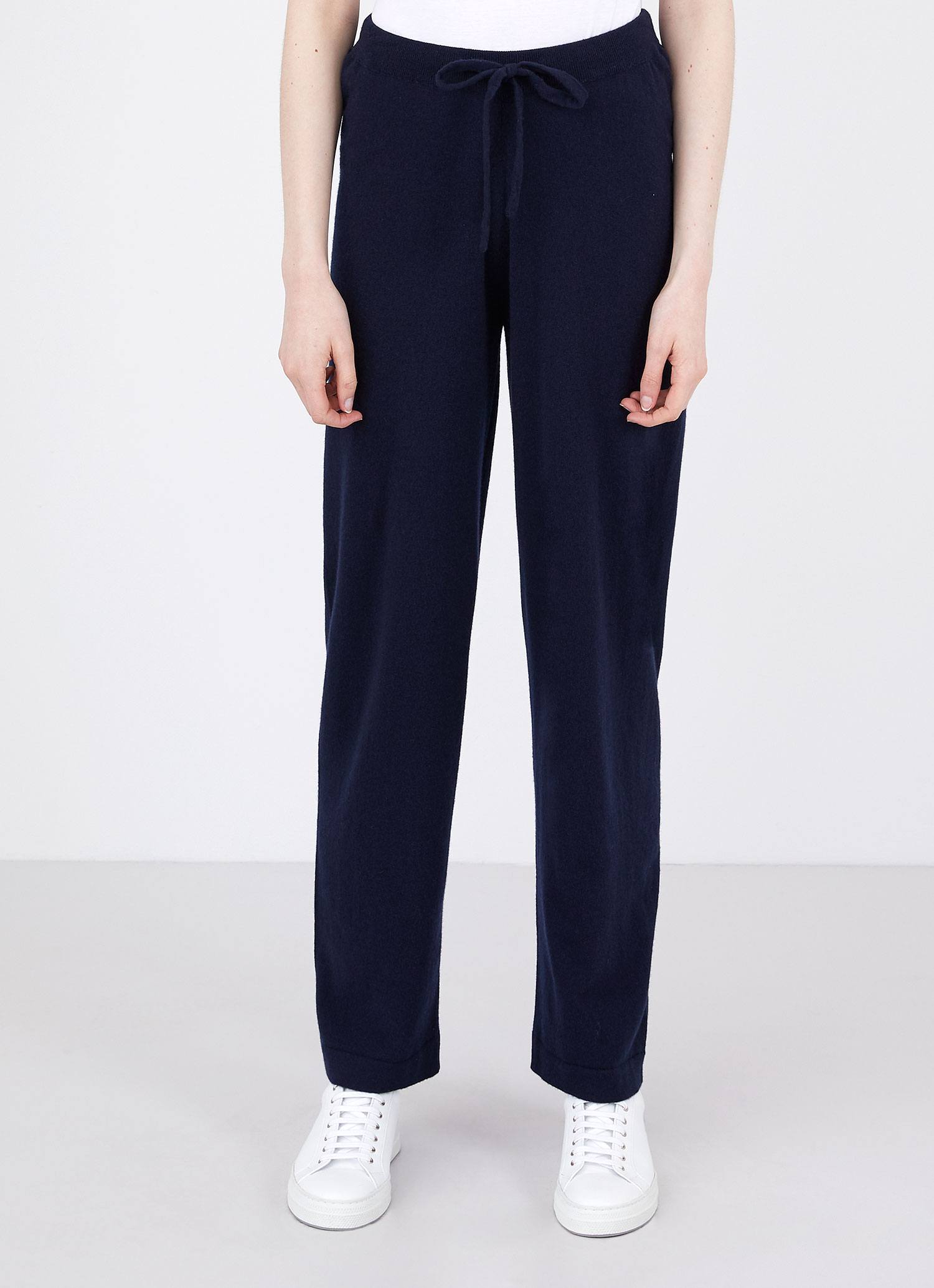 Women's Cashmere Lounge Pant in Navy