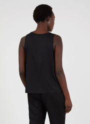 Women's Tencel Vest in Black